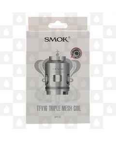 Smok TFV16 Replacement Coils, Ohms: 3 x Triple Mesh 0.15 Ohm coils (90W)