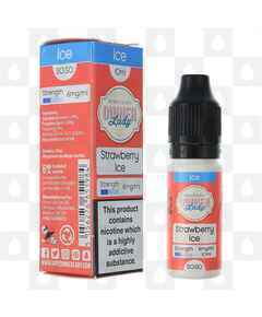 Strawberry Ice by Dinner Lady 50/50 E Liquid | 10ml Bottles, Strength & Size: 12mg • 10ml