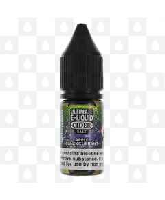Apple Blackcurrant Cider by Ultimate Salts E Liquid | 10ml Bottles, Strength & Size: 10mg • 10ml