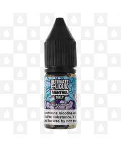Blackcurrant Menthol by Ultimate Salts E Liquid | 10ml Bottles, Strength & Size: 20mg • 10ml
