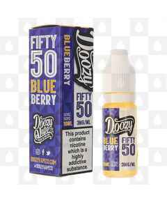Blueberry by Doozy Fifty/50 E Liquid | 10ml Bottles, Nicotine Strength: 18mg, Size: 10ml (1x10ml)