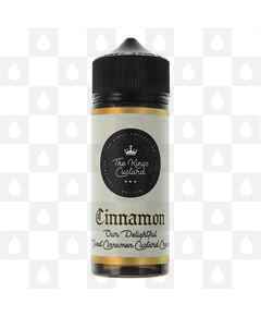 Cinnamon Custard by The Kings Custard | 100ml Shortfill, Size: 100ml (120ml Bottle)