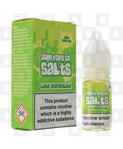 Lime Marmalade Nic Salt by Jam Vape Co E Liquid | 10ml Bottles, Nicotine Strength: NS 10mg, Size: 10ml (1x10ml)