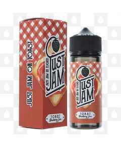 Toast Strawberry Jam by Just Jam E Liquid | 100ml & 200ml Short Fill, Size: 100ml (120ml Bottle)
