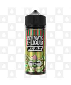 Watermelon Lime | Ice Lolly by Ultimate E Liquid | 100ml Short Fill, Strength & Size: 0mg • 100ml (120ml Bottle)