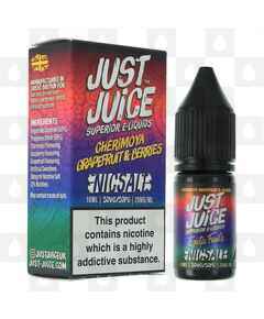Cherimoya, Grapefruit & Berries Nic Salt by Just Juice E Liquid | 10ml Bottles, Nicotine Strength: NS 5mg, Size: 10ml (1x10ml)