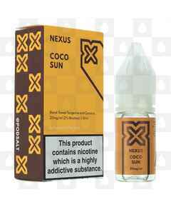 Coco Sun Nic Salt by Nexus E Liquid | 10ml Bottles, Nicotine Strength: NS 10mg, Size: 10ml