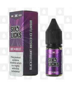 Bite the Bullet 50/50 by Six Licks E Liquid | 10ml Bottles, Strength & Size: 12mg • 10ml • Out Of Date