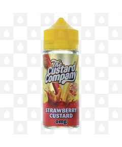 Strawberry Custard by The Custard Company E Liquid | 100ml Short Fill, Size: 100ml (120ml Bottle)