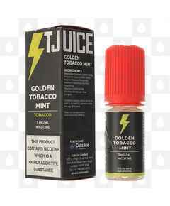 Golden Tobacco Mint by T-Juice E Liquid | 10ml Bottles, Strength & Size: 18mg • 10ml • Out Of Date
