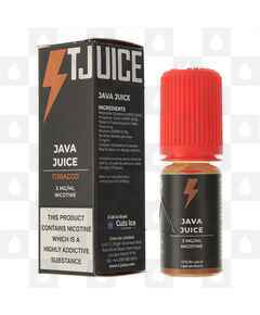 Java Juice by T-Juice E Liquid | 10ml Bottles, Strength & Size: 12mg • 10ml • Out Of Date