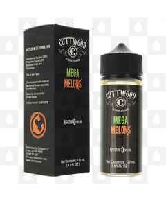 Mega Melons by Cuttwood E Liquid | 100ml Short Fill, Strength & Size: 0mg • 100ml (120ml Bottle)