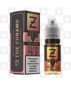 No2 | The Cubano Tobacco by Zeus Juice E Liquid | 10ml Bottles, Strength & Size: 18mg • 10ml