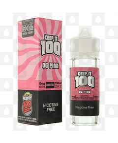 OG Pink by KEEP IT 100 E Liquid | 100ml Short Fill, Strength & Size: 0mg • 100ml (120ml Bottle)