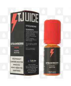 Strawberri by T-Juice E Liquid | 10ml Bottles, Nicotine Strength: 3mg, Size: 10ml (1x10ml)