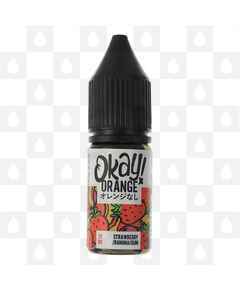 Strawberry Banana Bubblegum Nic Salt by Okay! Orange E Liquid | 10ml Bottles, Strength & Size: 20mg • 10ml