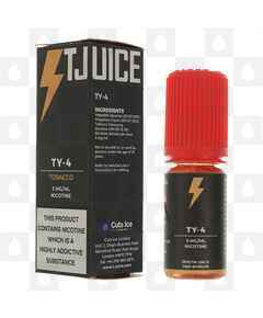 TY-4 by T-Juice E Liquid | 10ml Bottles, Nicotine Strength: 18mg, Size: 10ml (1x10ml)