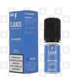 Blueberry by T-Juice E Liquid | 10ml Bottles, Strength & Size: 18mg • 10ml