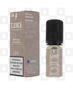 British Tobacco by T-Juice E Liquid | 10ml Bottles, Strength & Size: 12mg • 10ml