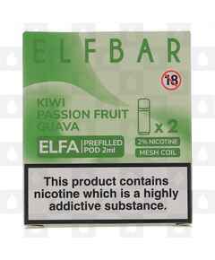 Elf Bar Elfa | Kiwi Passion Fruit Guava 20mg Pods