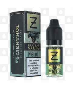 Menthol Tobacco Nic Salt by Zeus Juice E Liquid | 10ml Bottles, Strength & Size: 20mg • 10ml • Out Of Date
