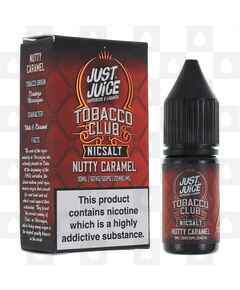 Nutty Caramel Tobacco Nic Salt by Just Juice E Liquid | 10ml Bottles, Strength & Size: 11mg • 10ml