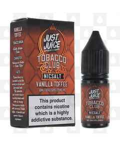 Vanilla Toffee Tobacco Nic Salt by Just Juice E Liquid | 10ml Bottles, Strength & Size: 11mg • 10ml