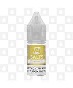 Custard by V4 Salts E Liquid | 10ml Bottles, Nicotine Strength: NS 10mg, Size: 10ml (1x10ml)