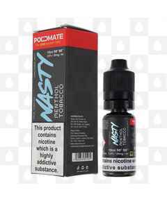Menthol Tobacco by Nasty PodMate E Liquid | 10ml Nic Salt, Strength & Size: 10mg • 10ml