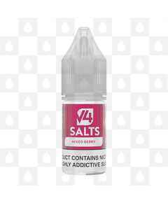 Mixed Berry by V4 Salts E Liquid | 10ml Bottles, Nicotine Strength: NS 10mg, Size: 10ml (1x10ml)