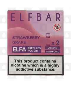 Elf Bar Elfa | Strawberry Grape 20mg Pods