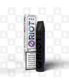 Grape Ice Riot Bar | Disposable Vapes, Strength & Puff Count: 00mg • 600 Puffs