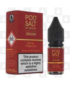 Royal Tobacco | Origin by Pod Salt E Liquid | Nic Salt, Strength & Size: 11mg • 10ml