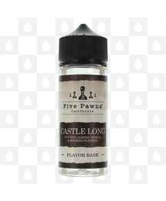 Castle Long by Five Pawns E Liquid | 50ml & 100ml Short Fill, Strength & Size: 0mg • 100ml (120ml Bottle)