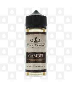 Gambit by Five Pawns E Liquid | 50ml & 100ml Short Fill, Strength & Size: 0mg • 100ml (120ml Bottle)
