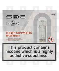 SKE Crystal Plus | Cherry Strawberry Raspberry 20mg Pods