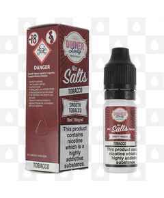Smooth Tobacco Nic Salt 50/50 by Dinner Lady E Liquid | 10ml Bottles, Strength & Size: 05mg • 10ml