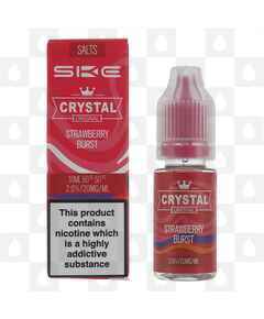 Strawberry Burst SKE Crystal Original E Liquid V2 | 10ml Nic Salt, Strength & Size: 10mg • 10ml - V1