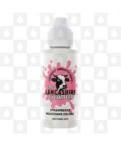 Strawberry Milkshake Deluxe by The Lancashire Creamery E Liquid | 100ml Short Fill
