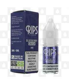 Blueberry Crush by Rips E Liquid | 10ml Bottles, Strength & Size: 12mg • 10ml • Out Of Date
