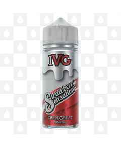 Strawberry Sensation by IVG E Liquid | 50ml & 100ml Short Fill, Strength & Size: 0mg • 100ml (120ml Bottle)