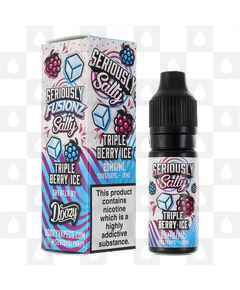 Triple Berry Ice by Seriously Fusionz E Liquid | Nic Salt, Strength & Size: 05mg • 10ml