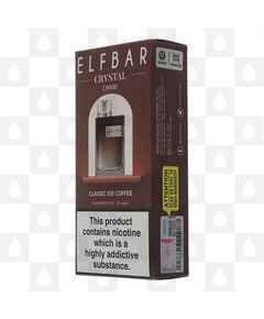 Classic Ice Coffee Elf Bar Crystal CR600 20mg | Disposable Vapes