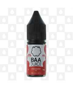 Strawberry Ice Nic Salt by Baa Juice E Liquid | 10ml Bottles, Strength & Size: 05mg • 10ml