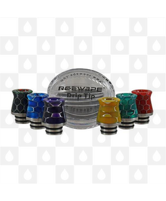 510 Drip Tip (AS 216S) by Reewape, Selected Colour: Black 