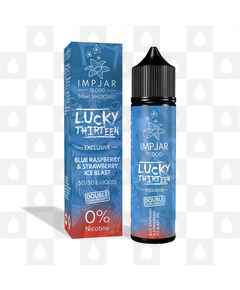 Blue Raspberry & Strawberry Ice Blast by Imp Jar x Lucky 13 E Liquid | 50ml Short Fill