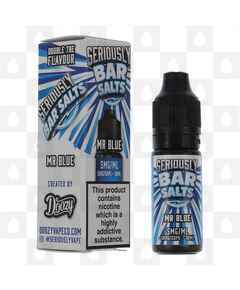 Mr Blue by Seriously Bar Salts E Liquid | 10ml Bottles, Strength & Size: 20mg • 10ml