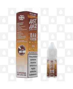 Cola | Bar Nic Salts by Just Juice E Liquid | 10ml Bottles, Strength & Size: 20mg • 10ml