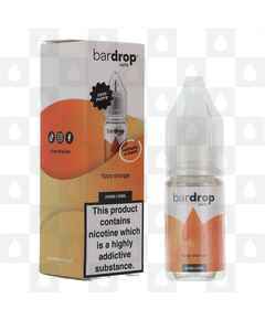 Fizzy Orange by Bar Drop E Liquid | 10ml Nic Salt, Strength & Size: 20mg • 10ml