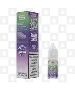 Grape Aloe | Bar Nic Salts by Just Juice E Liquid | 10ml Bottles, Strength & Size: 05mg • 10ml